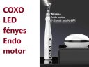 ENDO MOTOR - LED FÉNYES - RECIPROC funkcióval - vezeték nélküli - cordless - akkumulátoros - COXO