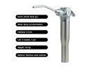 Puszter - Fúvócsőr - Hajlított - Polírozott - Stainless Steel