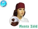 Műtős sapka - Orvosi sapka - 1db - MENTA ZÖLD - megkötős - unisex