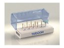 Ceramics / zirconia crown - ANTERIOR teeth - KIT of preparation - FG0610D - 10db